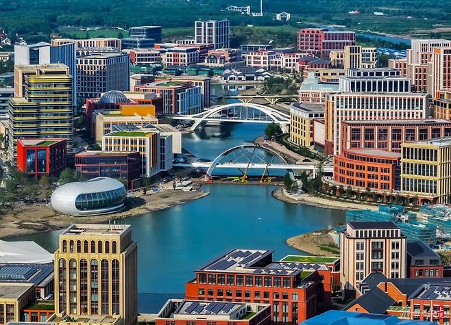 화웨이 R&D 센터 전경./상하이시