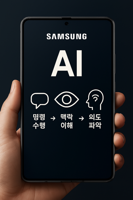 삼성 AI의 진화를 나타낸 이미지. ⓒAI