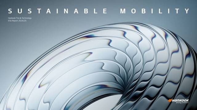 한국타이어, 지속가능 가치 담은 ‘2024/25 ESG 보고서’ 발간. 한국타이어 제공