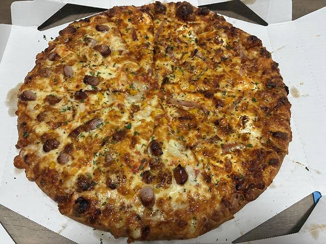 저녁으로 먹은 피자LA