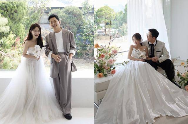 방송인 김준호와 김지민이 공개 열애 3년 만에 부부가 된다. 김지민 SNS