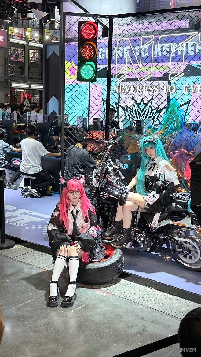 ▲ 대기 중인 나나리와 민트도 한 장 찰칵