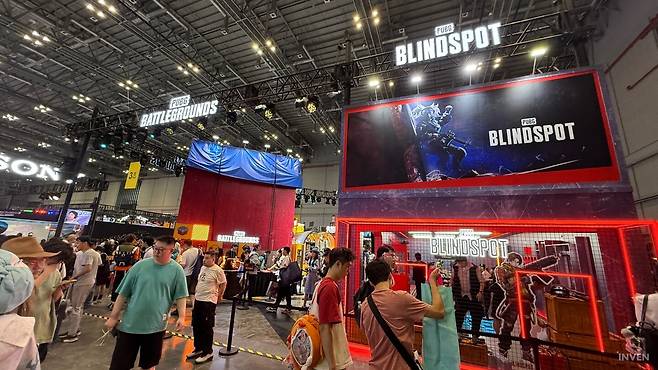 ▲ 배그와 블라인드스팟으로 빌리빌리 월드를 찾은 크래프톤