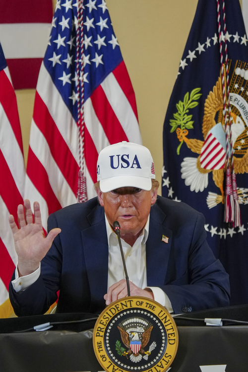 도널드 트럼프 미국 대통령.  AP연합뉴스
