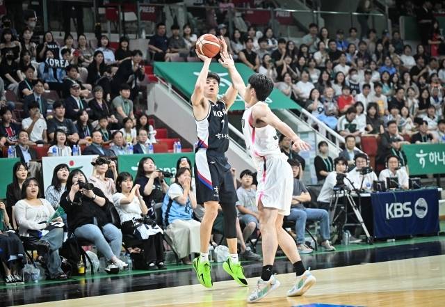 이현중은 최고였다. 사진=대한민국농구협회 제공