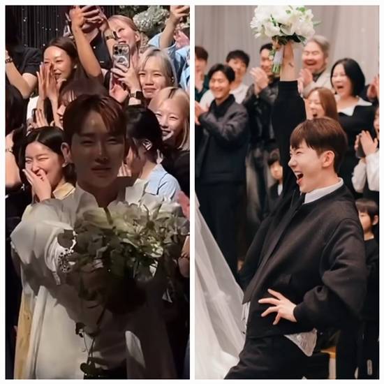 12일, 조권은 자신의 SNS를 통해 “저는 아마도 세계 최초 부케 4번 연달아 받은 부케콜렉터 부케장인 부케맨입니다. #불러만주세요”라는 글과 함께 짧은 영상을 올렸다. 사진=SNS