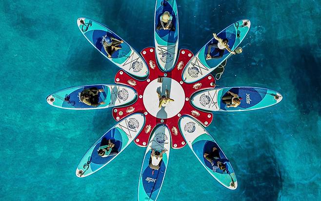 광안리 SUP존[한국관광공사 제공]