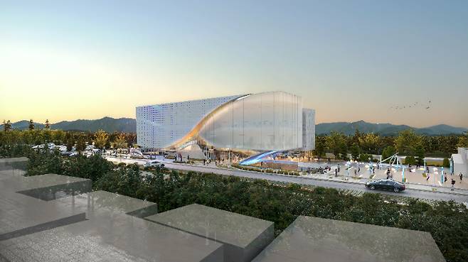 울산 북구 농소1동 도시재생 '아트전시관 및 문화의 뜰' 당선작. 울산북구청 제공