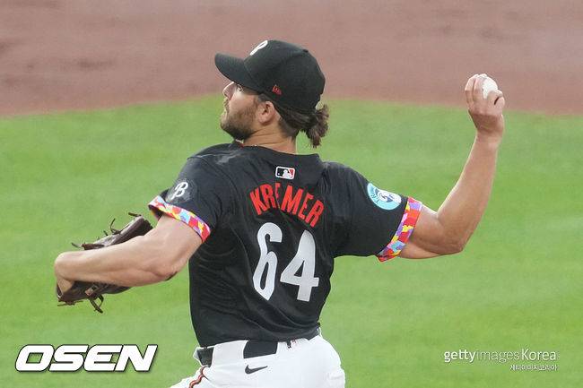 [사진] 볼티모어 딘 크레머. ⓒGettyimages(무단전재 및 재배포 금지)