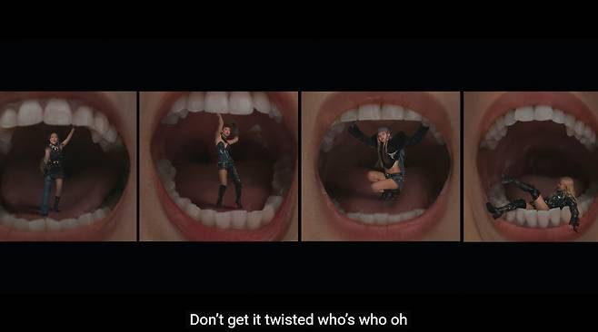 블랙핑크 신곡 ‘뛰어’ 뮤직비디오. 유튜브 공식 채널 캡처