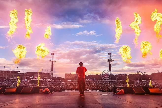 방탄소년단 제이홉 롤라팔루자/ 사진 제공=빅히트 뮤직