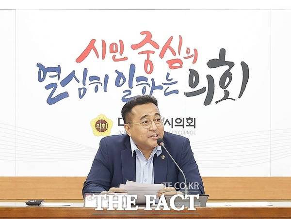 김영삼 대전시의회 의원(국민의힘, 서구2, 산업건설위원회, 부의장)./대전시의회