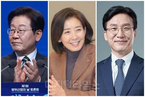 (왼쪽부터) 이재명 대통령, 나경원 국민의힘 의원, 김민석 국무총리. [디지털타임스 DB, 연합뉴스]