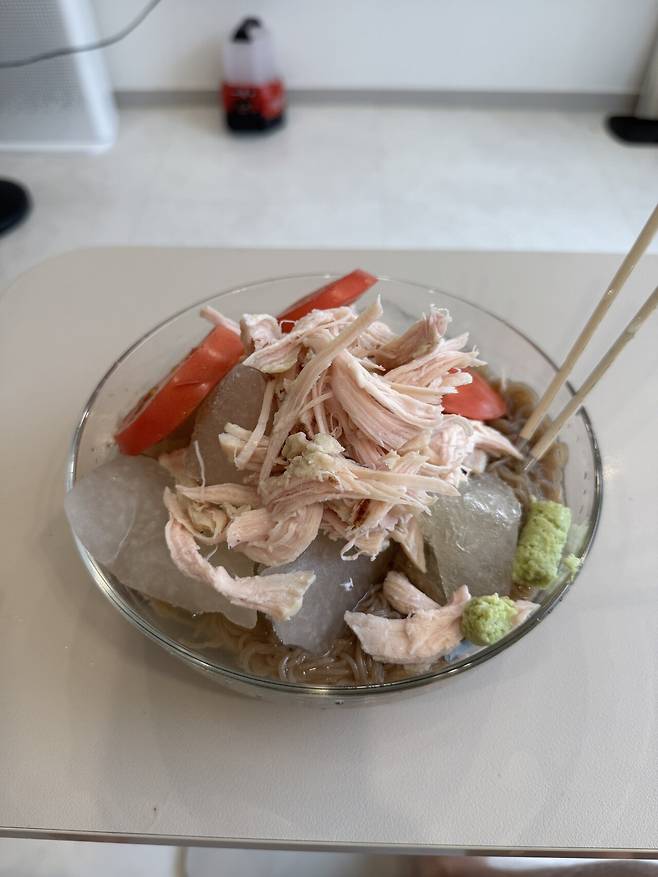 집냉면 초계국수 스타일로