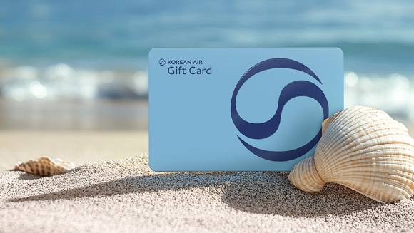 대한항공 기프트카드 [사진=대한항공 공식 홈페이지 갈무리]