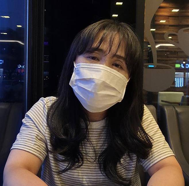 최은경 ‘오송 지하차도 참사 유가족협의회’ 공동대표가 지난 11일 경향신문 기자와 만나 오송 참사에 대해 이야기하고 있다. 이삭 기자