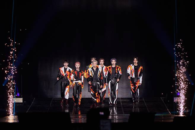 NCT Dream performs during its ″The Dream Show 4: Dream the Future,” at Gocheok Sky Dome in western Seoul, which ran from July 10 to 12. [SM ENTERTAINMENT]