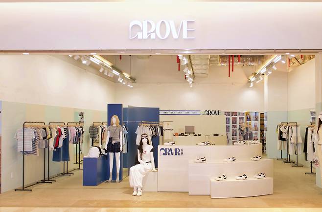 롯데백화점 잠실 롯데월드몰 ‘그로브(GROVE)’ 팝업스토어. 롯데백화점