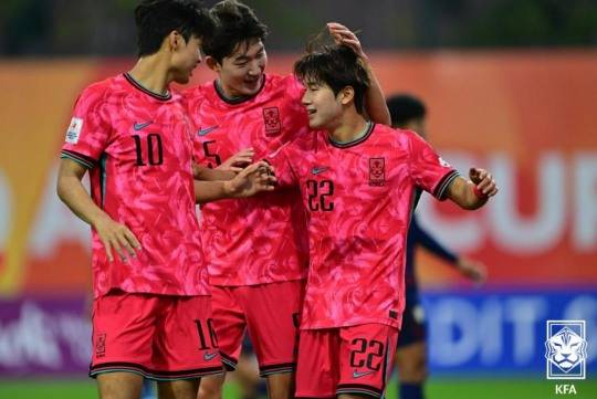 태국 4-1 격파…AFC U-20 아시안컵 8강행. 사진[연합뉴스]