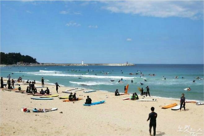 '서핑 성지' 양양. 전영래 기자