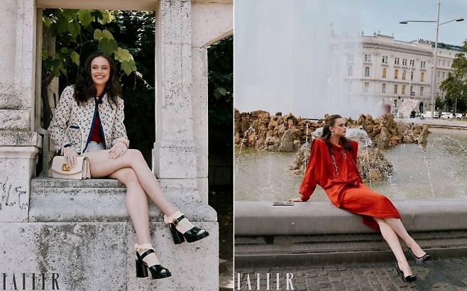 영국 유력잡지 태틀러와 인터뷰한 유제니아 공주. 출처=인스타그램