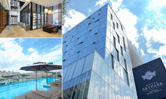 호텔 스카이파크 센트럴 서울 판교 전경. 사진=호텔스카이파크 홈페이지