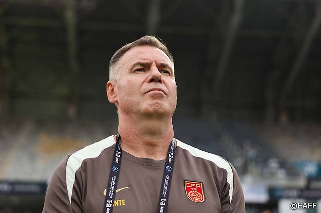안테 밀리치치 중국 여자축구대표팀 감독. /사진=EAFF 제공