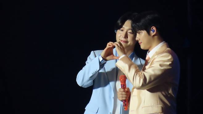 김용빈·손빈아·천록담·춘길·최재명·남승민·추혁진 '미스터트롯3' TOP7 대전 공연 '뜨거운 열기'