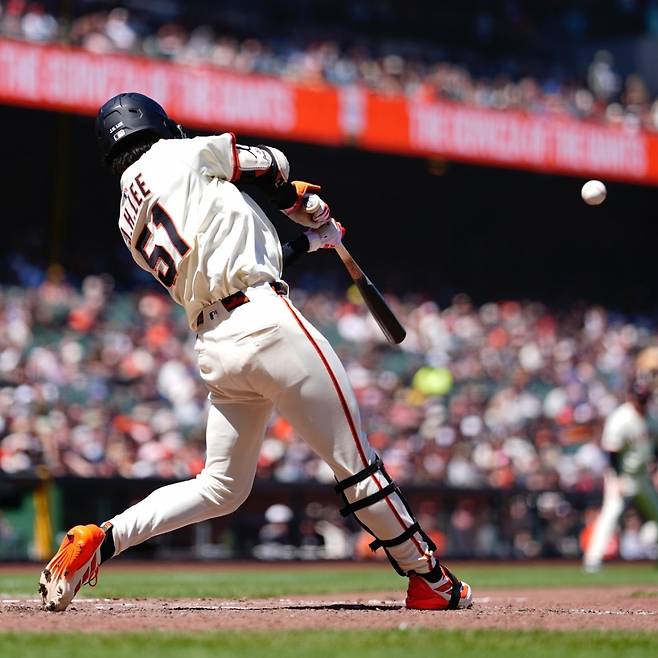 이정후. /사진=샌프란시스코 자이언츠 공식 SNS