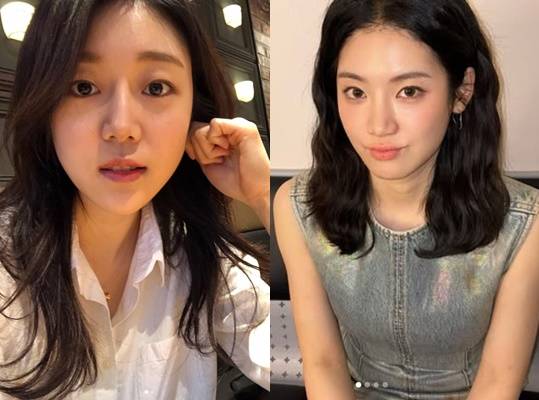 강서하(왼쪽)와 박주현 / 사진=개인계정