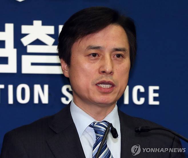 조은석 특별검사(2014년 대검 형사부장 당시) [연합뉴스 자료사진]