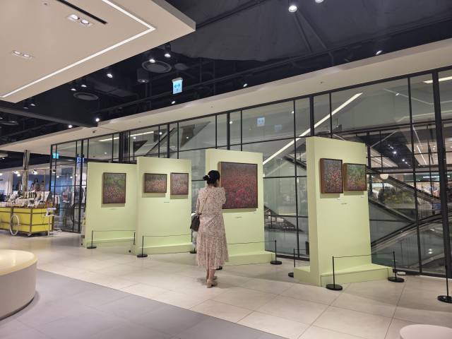 커넥트현재 1차 전시 현장. (재)부산문화회관 제공