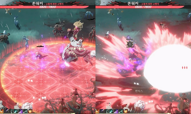 적의 공격을 정확한 타이밍에 피하면 카운터 공격 찬스를 얻을 수 있다.