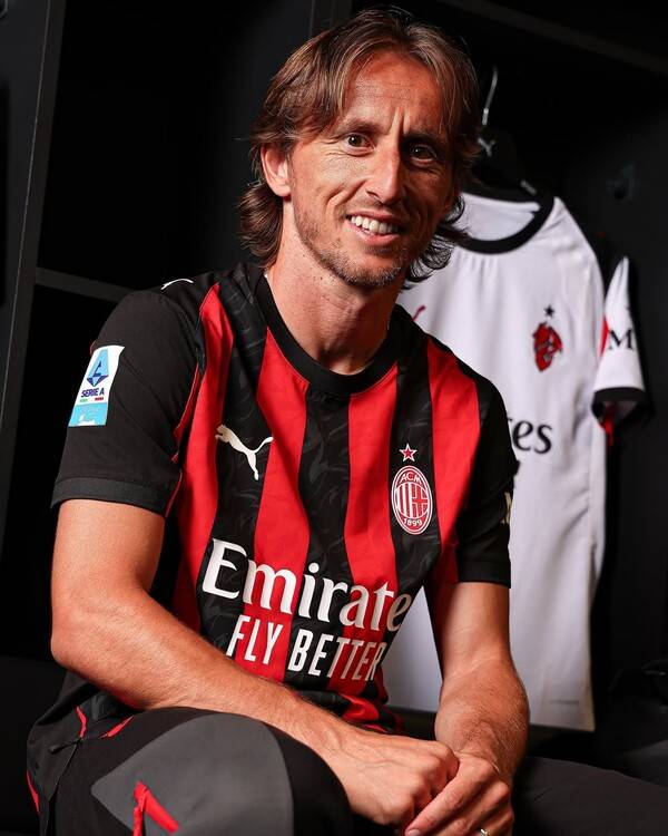 AC 밀란 루카 모드리치. /사진=AC 밀란