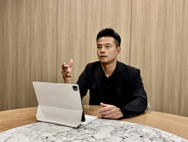 서병윤 DSRV 미래금융연구소장이 인터뷰에서 발언하고 있다.(사진=DSRV)