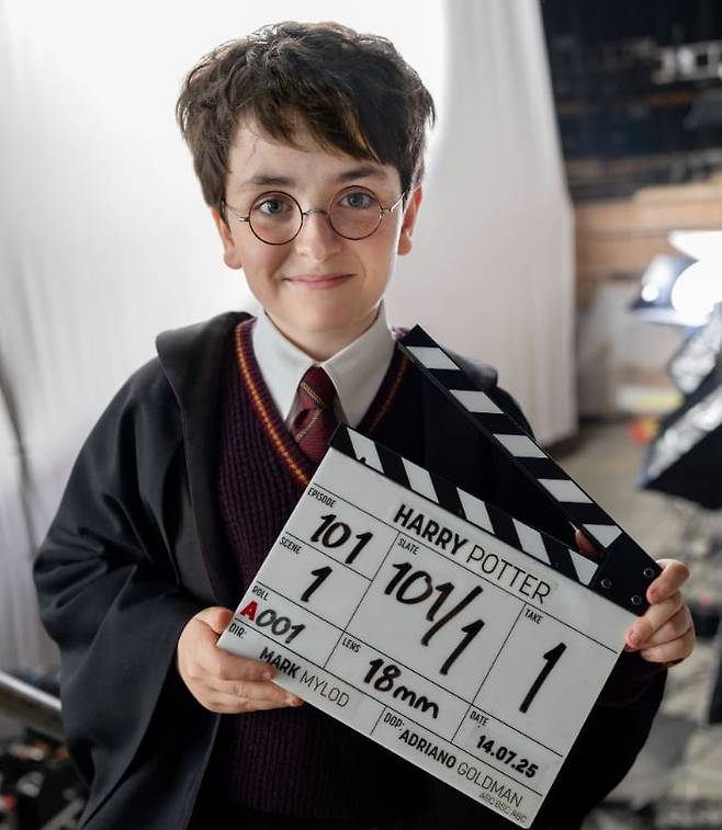 '해리 포터' TV 시리즈 새 주인공 도미닉 매클로플린. /엑스(X·옛 트위터)