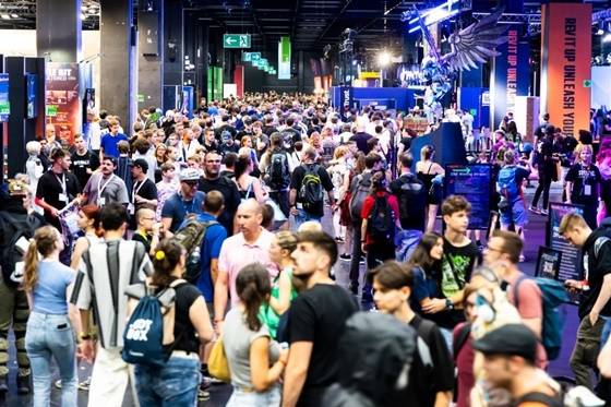 ‘게임스컴 2024’ 현장[사진=라인메쎄]