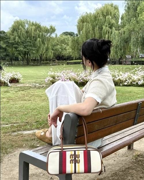 리듬체조 여왕 손연재가 육아에서 벗어난 짧은 휴식으로 눈길을 사로잡았다.  사진=손연재 SNS