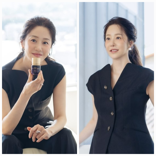 고현정이 탄탄한 건강미와 동안 비주얼을 동시에 뽐냈다.사진=고현정 sns