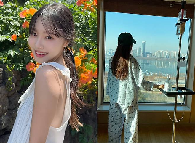 코미디언 박성광의 아내인 배우 이솔이가 암 투병 고백 당시를 떠올렸다./사진=이솔이 인스타그램