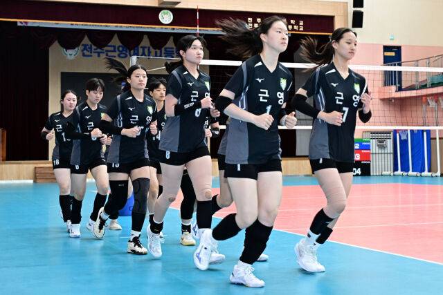 전주근영여고 배구단./더발리볼