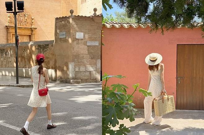 감성적인 무드의 여름 휴가 패션[이하, 누아르나인 제공]