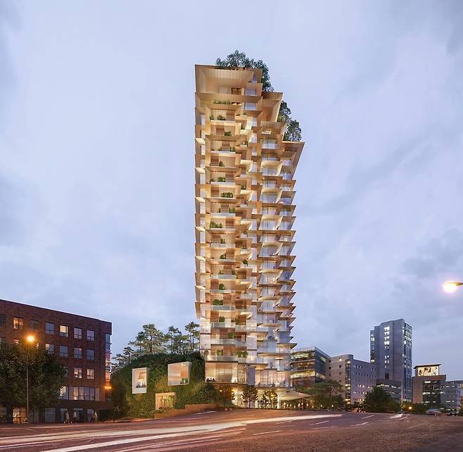 포도 바이 펜디 까사 조감도. [골든트리개발 제공]