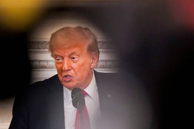 도널드 트럼프 미국 대통령. 연합뉴스