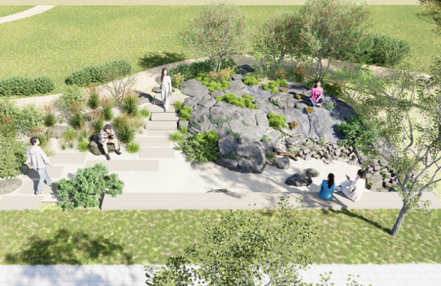 ▲제13회 경기정원문화박람회 전시작품 '섶뜰' ⓒ경기도