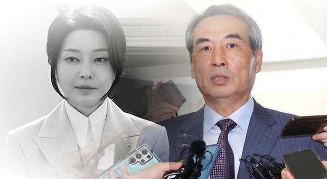 (왼쪽부터)김건희 여사의 16개 의혹에 대해 수사하고 있는 민중기 특검 ⓒ시사저널 양선영 디자이너·연합뉴스