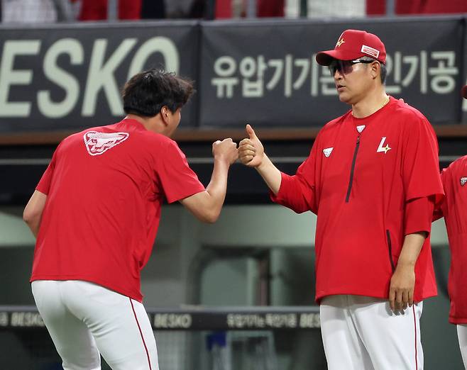 이숭용 SSG 감독. 연합뉴스