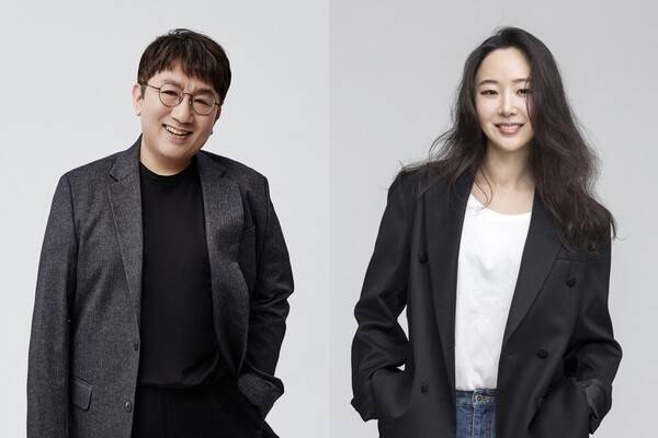 ▲ 방시혁 하이브 의장(왼쪽), 민희진 전 어도어 대표. 제공|하이브