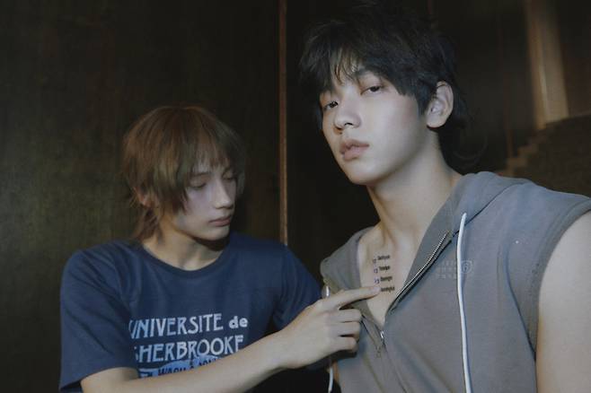 투모로우바이투게더 정규 4집 콘셉트 포토 Etched/사진제공=빅히트 뮤직