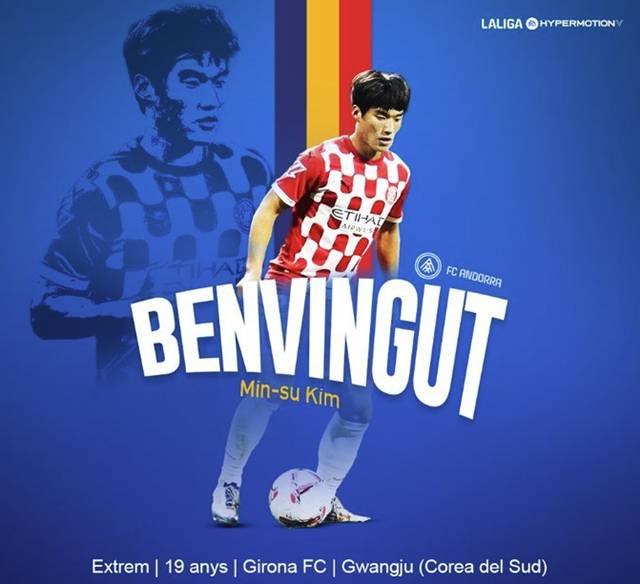 김민수 오피셜. /사진=FC안도라 SNS